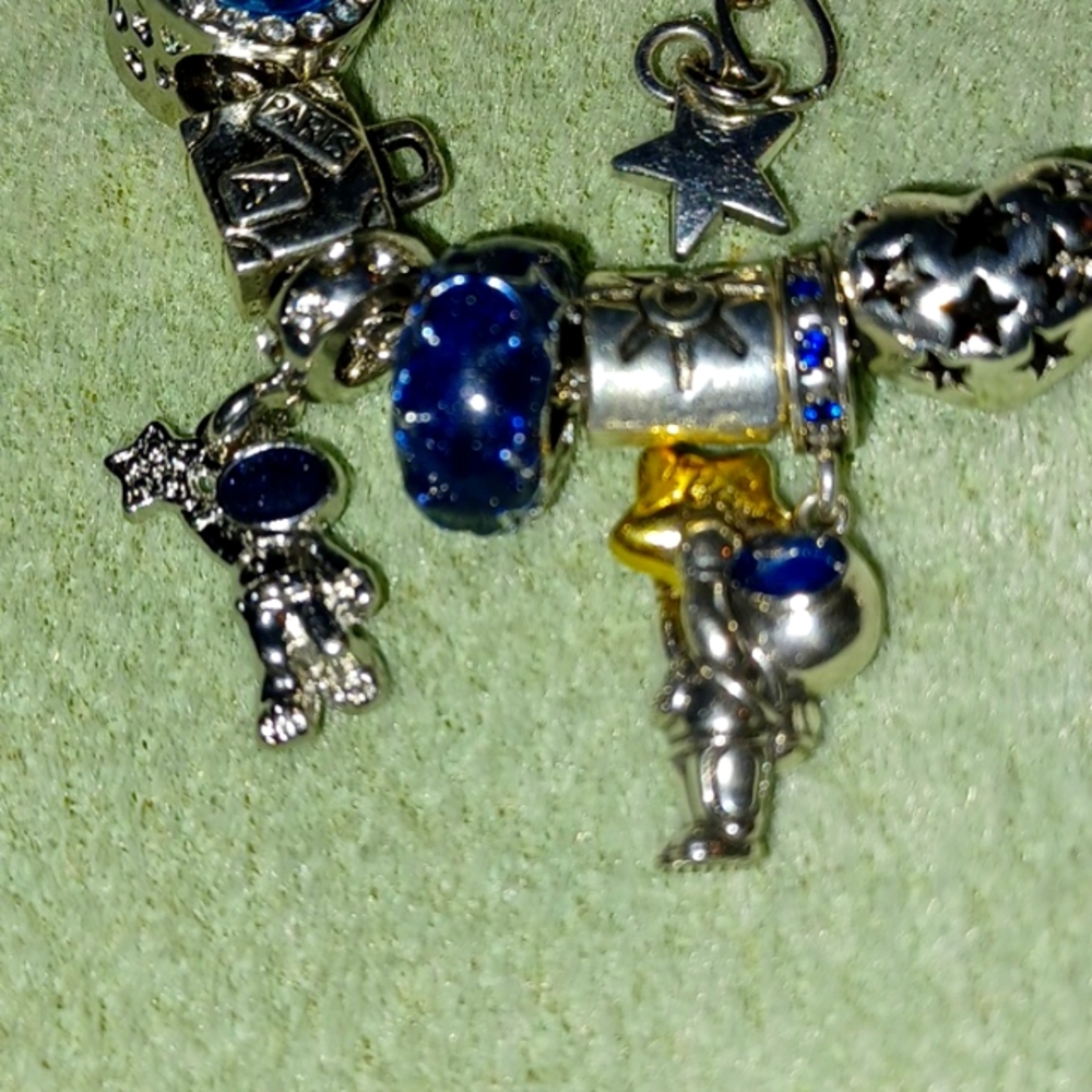 Blue Spaceman Bracelet - Picture 2 of 7